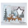 (CR1421)Craftables stencilBasic: Christmas star