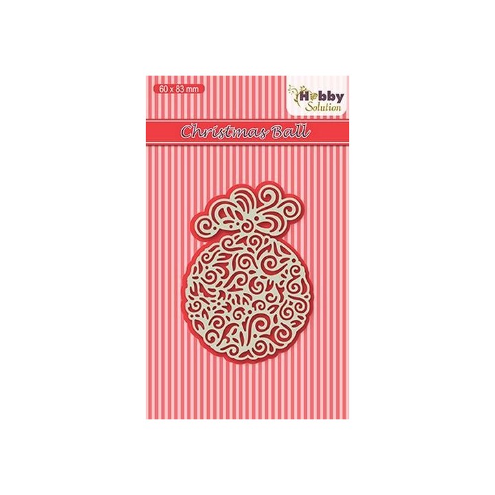 (HSDJ014)Hobby Solutions Dies Christmas-ball