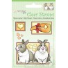 (9.0041)Marij Rahder Clear Stamp Rabbits