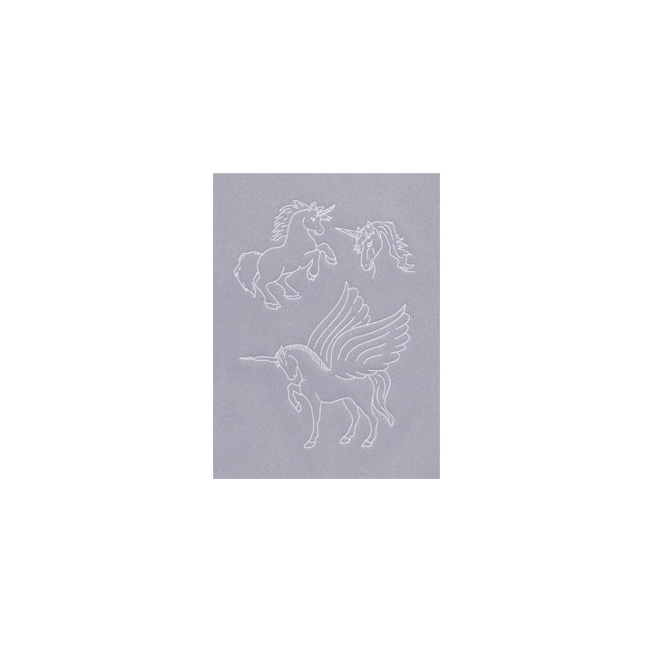 (TP3444E)PCA® EasyEmboss Unicorns