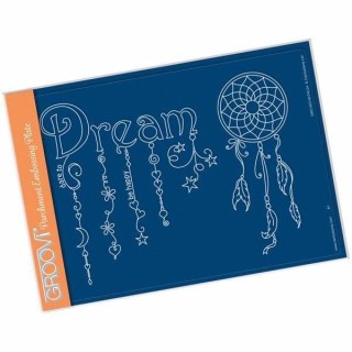 (GRO-WO-40745-04)Groovi Plate A5 DREAM DANGLES