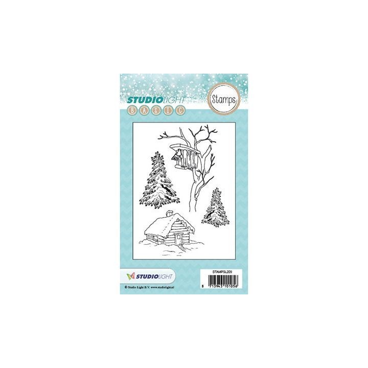 (STAMPSL209)Studio light Stamps Basics A6 Nr 209