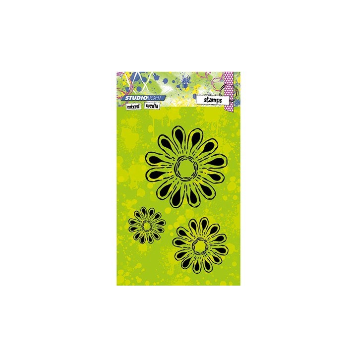 (STAMPMM216)Studio light Stamps Mixed Media Nr 216