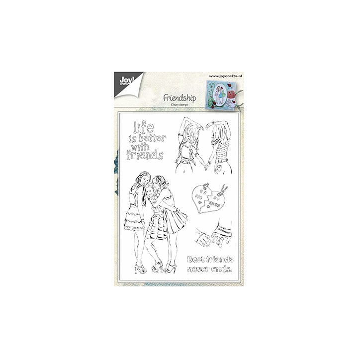 (6410/0450)Clear stamp Friendschip