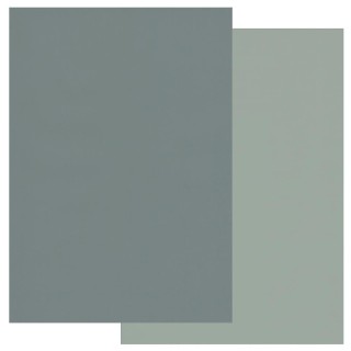 (GRO-AC-40777-A4)Groovi Parchment Paper A4 TWO TONES PINE NEEDLE & SAGE GREEN