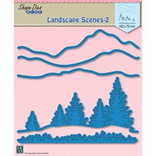 (SDB011)Nellie's Shape Dies  Landscape scenes-2