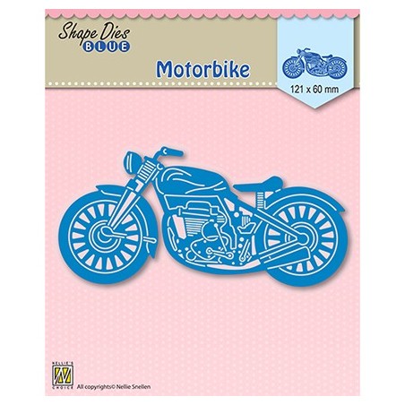 (SDB001)Nellie's Shape Dies Motorbike