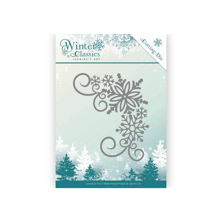 (JAD10026)Die - Jeanine's Art - Winter Classics - Winter Corner