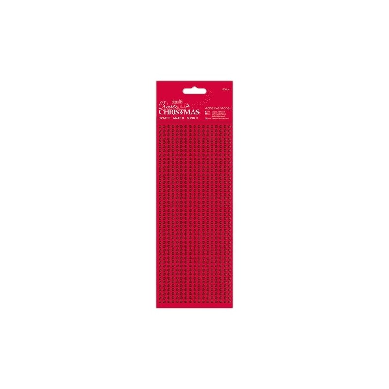 (PMA-351903)Adhesive Stones (1530pcs) - Red