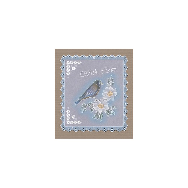 (TP3449E)PCA® EasyEmboss Floral Border Chain -1