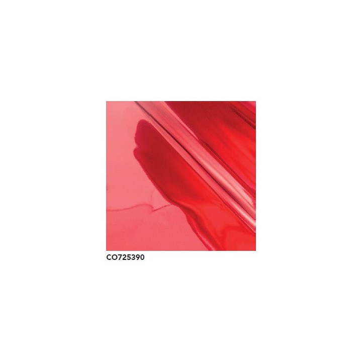 (CO725390)Couture Creations Heat Activated Foil Deep Red Mirror Finish