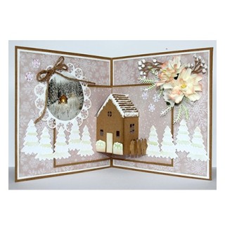 (6003/2015)Cutting, Embossing & Debossing Pop up - 3D home