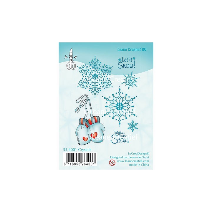 (55.4001)Clear stamp Crystals