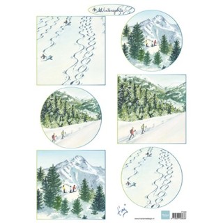 (IT600)3D Tiny's winter landschapjes 2
