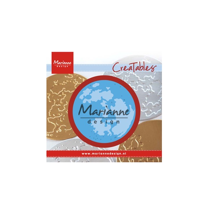 (LR0500)Creatables stencil Creatable Moon