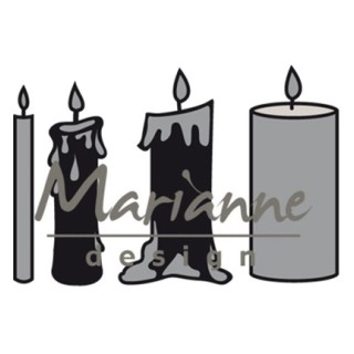 (CR1426)Craftables stencil Candles set