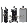 (CR1426)Craftables stencil Candles set