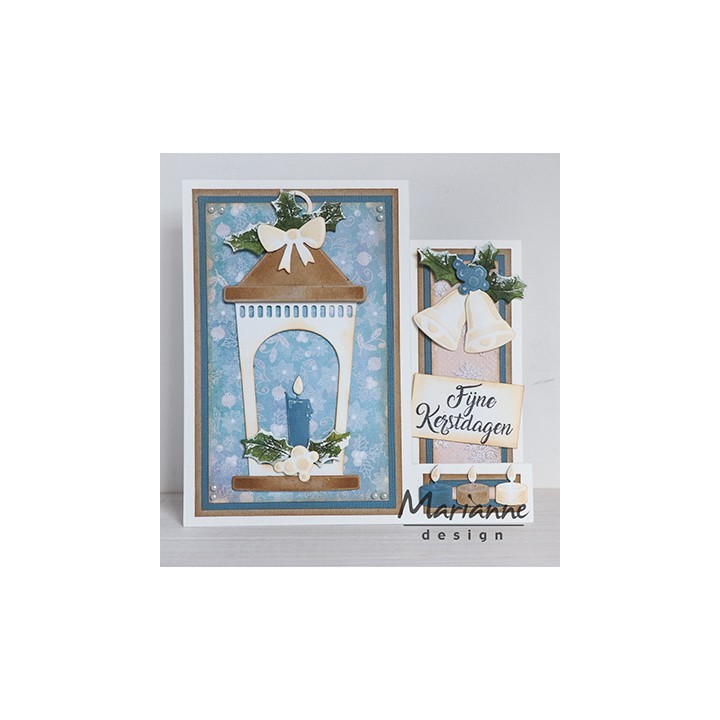 (CR1425)Craftables stencil Advent candles