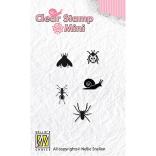 (MAFS004)Nellie's Choice Clear stamps Critters