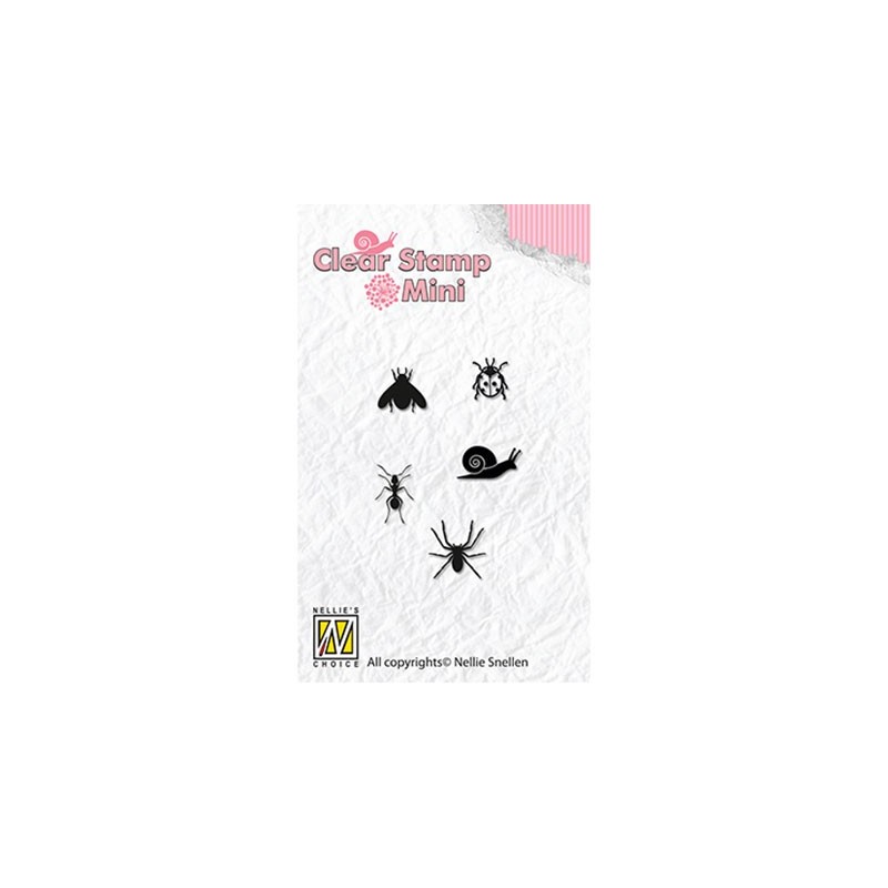 (MAFS004)Nellie's Choice Clear stamps Critters