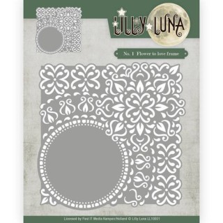 (LL10001)Die - Lilly Luna - Flowers to love frame