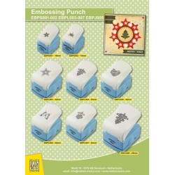 (EBPL006)Nellie's Choice Embossing Punch Medium Butterfly