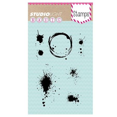 (STAMPSL242)Studio light Stamps Basics A6 Nr 242