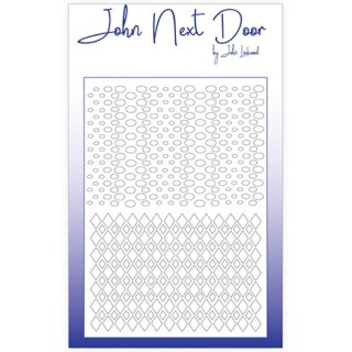 (JNDM0001)John Next Door Stencil Duo Mask Waves(JNDM0002)John Next Door Stencil Duo Mask Argyle
