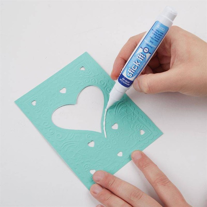 (STI 463100)Docrafts Stick It! Clip Strip Sticky Glue Pen