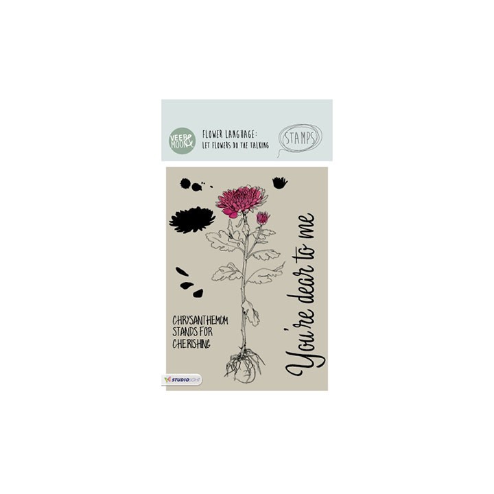 (STAMPVM13)Studio light Stamps Basics Veer & Moon nr.13