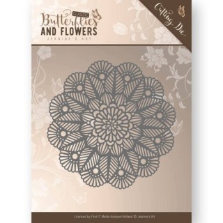 (JAD10022)Die - Jeanine's Art - Classic Butterflies and Flowers - Doily