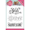 (YCCS10038)Clearstamp - Yvonne Creations - Sweet Girls