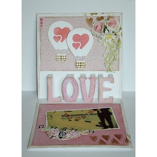 (6003/2020)Cutting, Embossing & Debossing Pop up - 3D Hearts