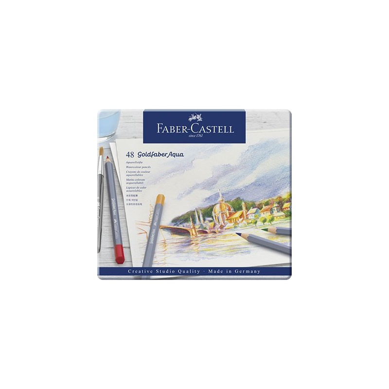 (114648)Faber Castell Goldfaber aqua 48 pcs