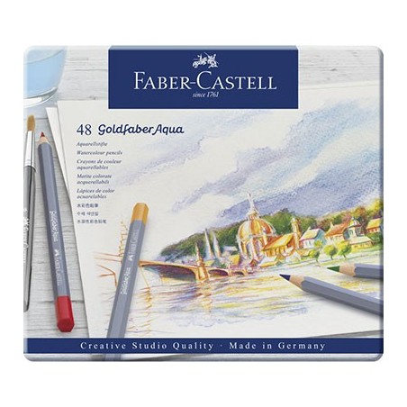 (114648)Faber Castell Goldfaber aqua 48 pcs