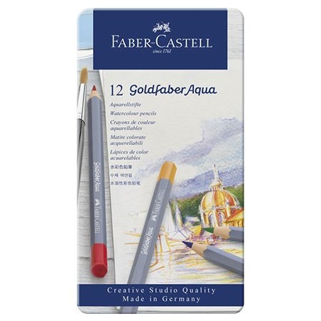 (114612)Faber Castell Goldfaber aqua 12 pcs