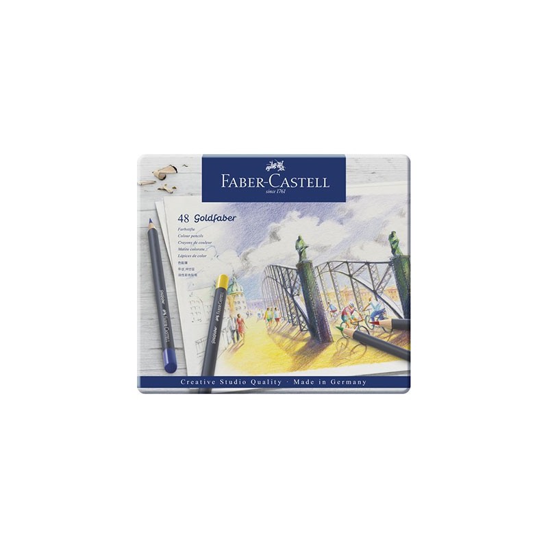 (114748)Faber Castell Goldfaber color pencil 48 pcs