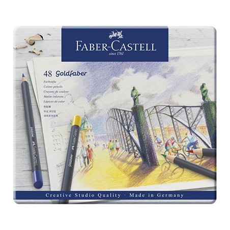 (114748)Faber Castell Goldfaber color pencil 48 pcs