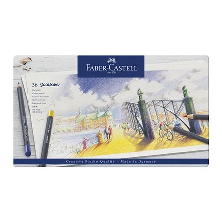 (114736)Faber Castell Goldfaber color pencil 36 pcs
