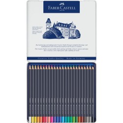 (114724)Faber Castell Goldfaber color pencil 24 pcs