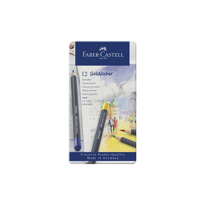 (114712)Faber Castell Goldfaber color pencil 12 pcs