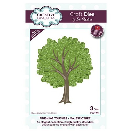 (CED1494)Craft Dies - The Finishing Touches Collection - Majestic Tree