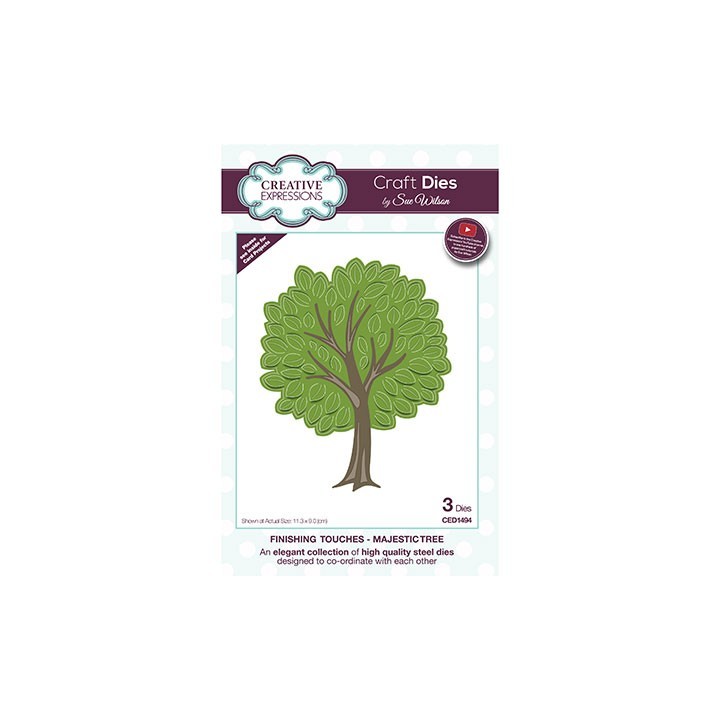 (CED1494)Craft Dies - The Finishing Touches Collection - Majestic Tree