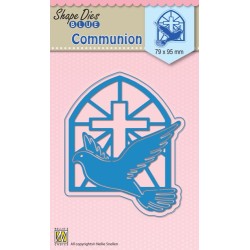 (SDB018)Nellie's Shape Dies blue "Communion"
