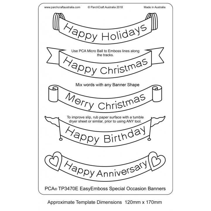 (TP3470E)PCA® EasyEmboss Special Occasion Banners