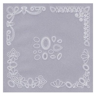 (TP3474E)PCA® EasyEmboss Majestic Gems Corners - 5