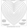 (TP7156EC)PCA® EasyCut 10 Nested Hearts