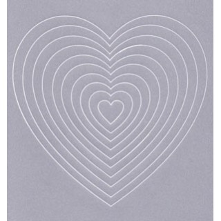 (TP7156EC)PCA® EasyCut 10 Nested Hearts