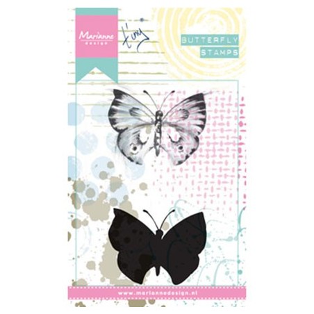 (MM1613)Clear Stamp Tiny's butterfly 1