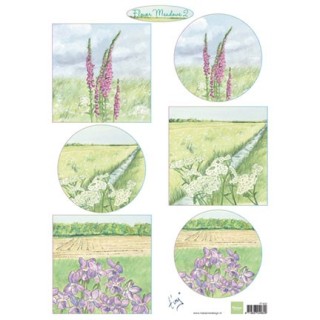 (IT602)3D Tiny's flower meadow 2